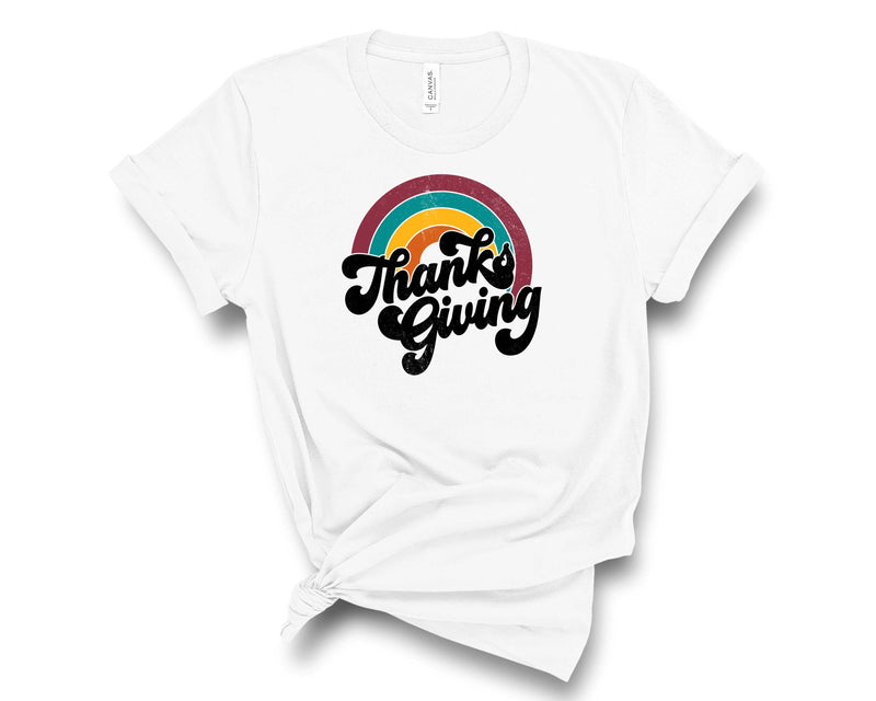 Thanksgiving Rainbow - Graphic Tee