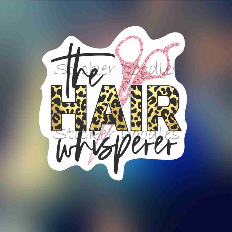 The hair whisper - Sticker