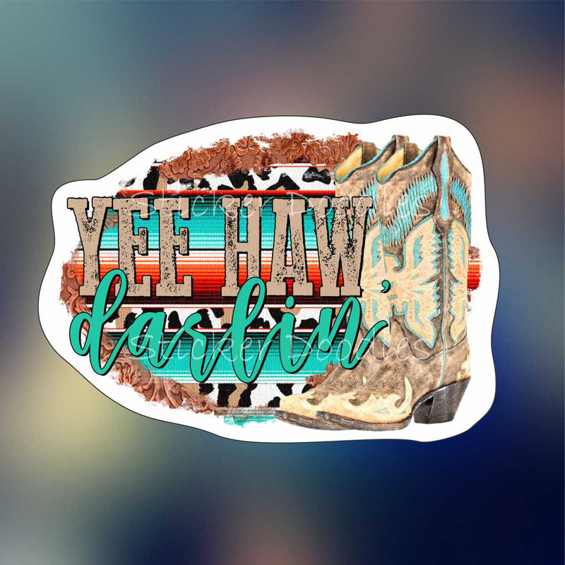 Yee Haw darlin' - Sticker