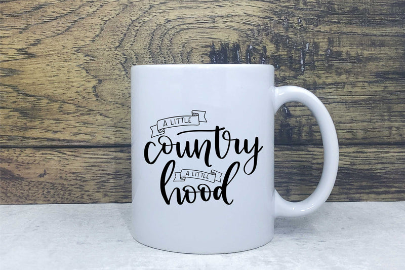 Ceramic Mug - A little country A little hood