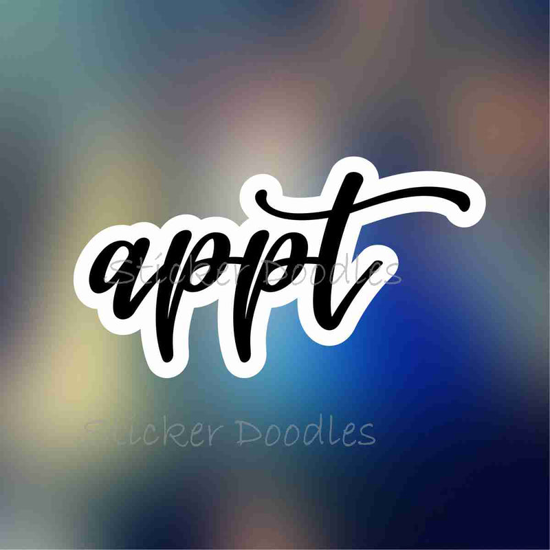 appt - Sticker