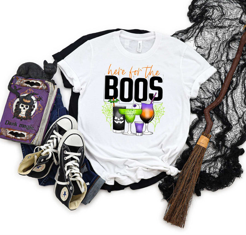 here for the boos drinks - Graphic Tee