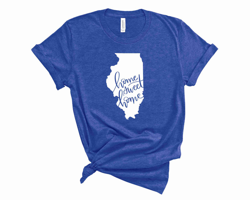 home sweet home Illinois - Graphic Tee