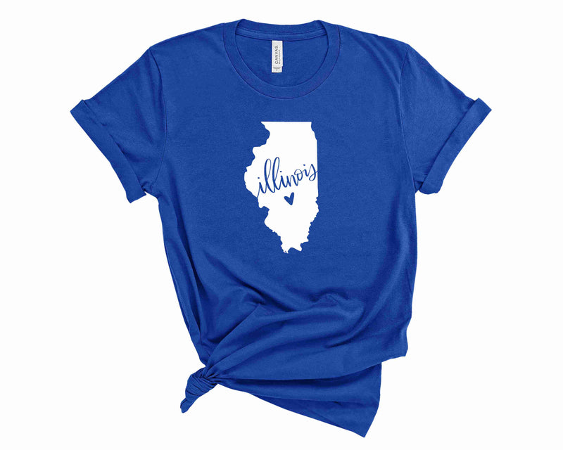 Illinois Heart - Graphic tee