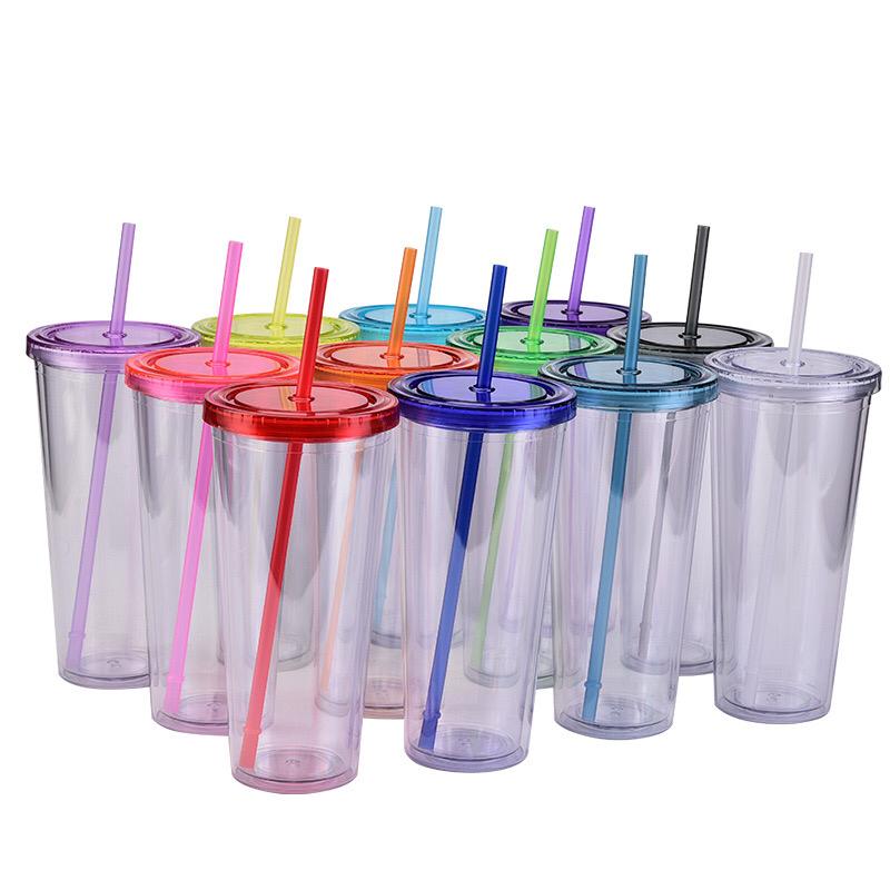 24 oz Tapered Clear Tumbler