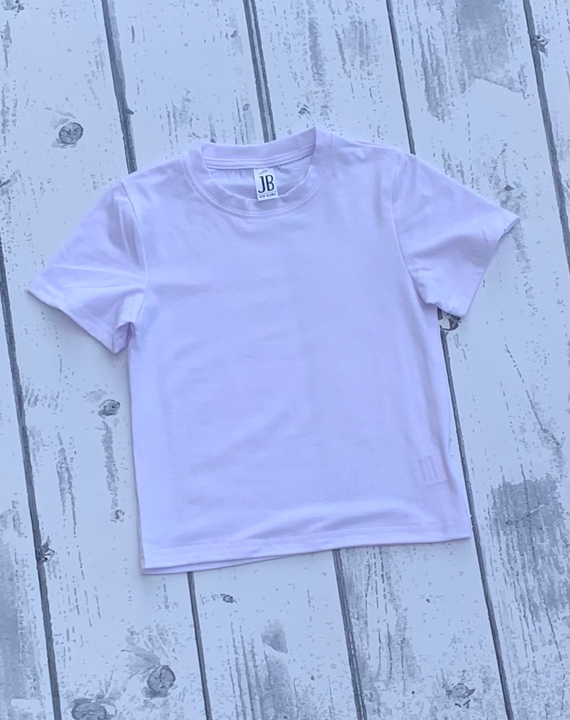 Polyester T-Shirt -White