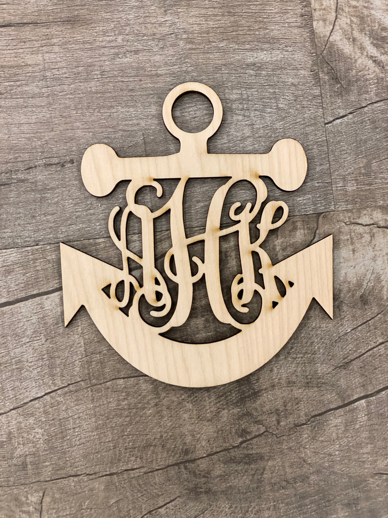 Anchor monogram