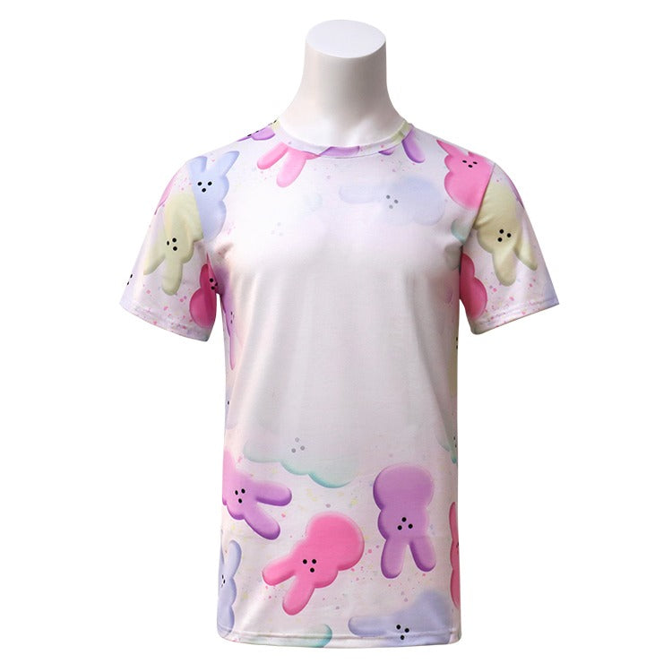 Polyester Bleach T-Shirt - Easter Peep