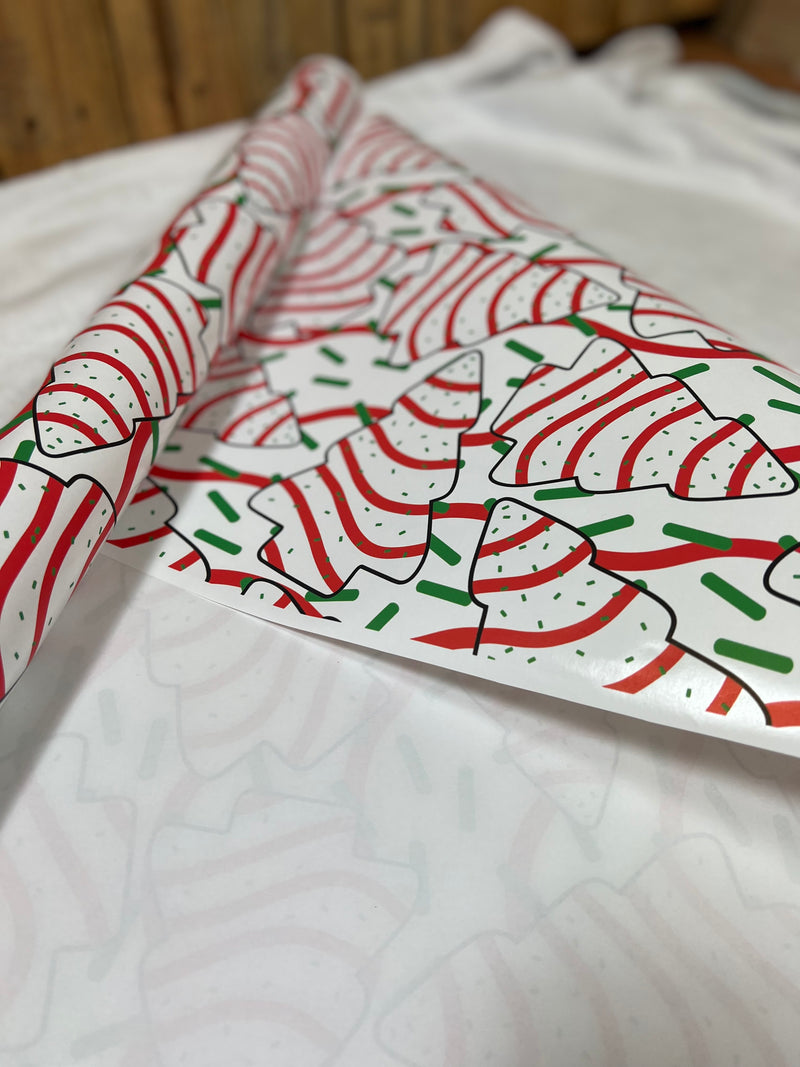 Christmas Cake  Wrapping Paper