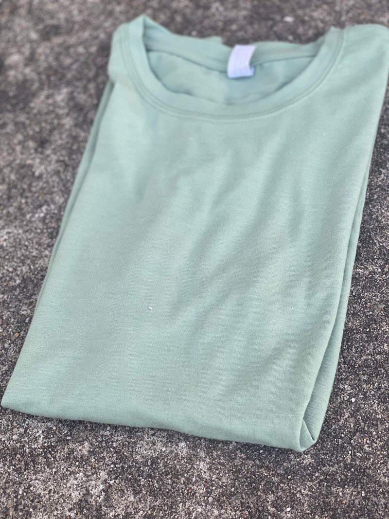 Polyester T-Shirt - Sage