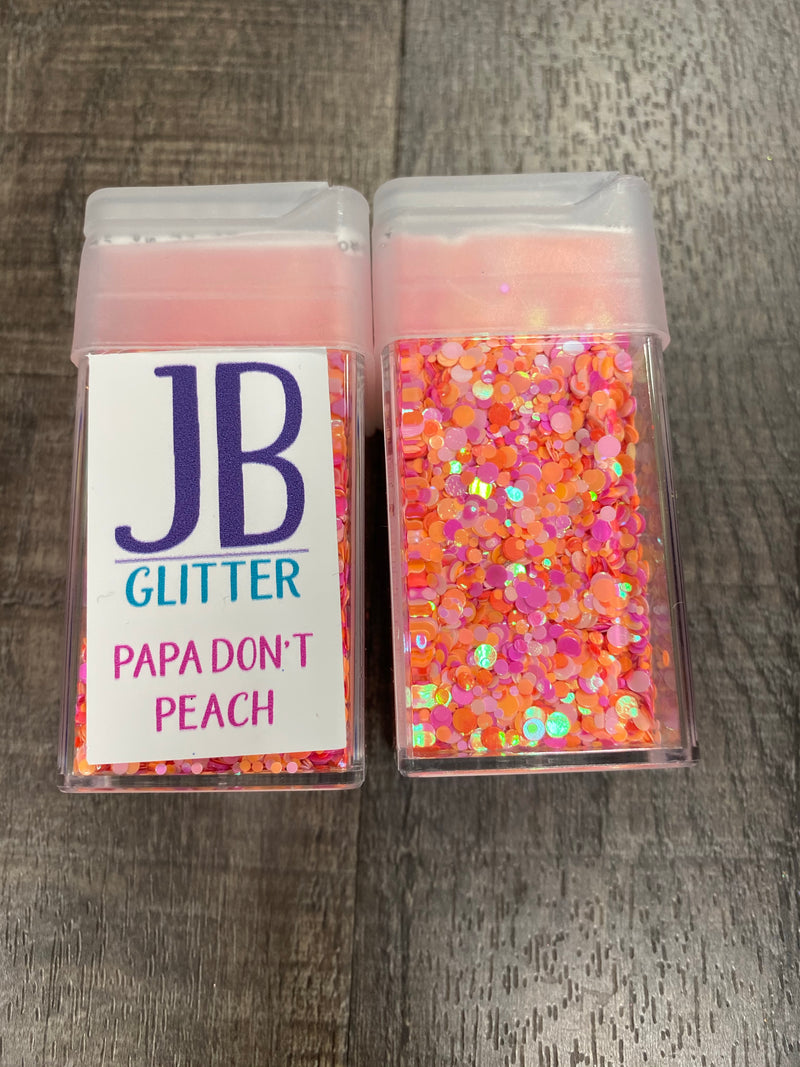 Chunky Glitter - Papa Don’t Peach