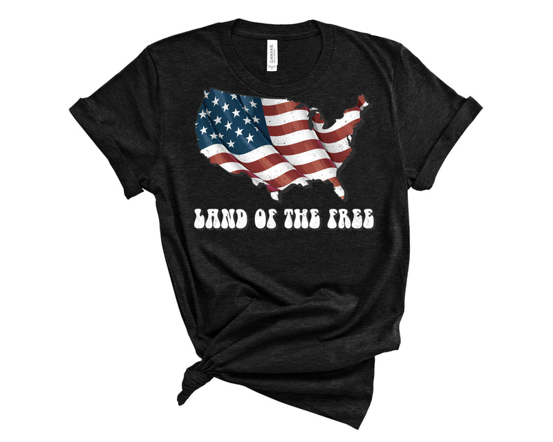 Land of the free USA - Graphic Tee