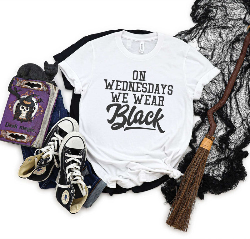 on wednesdays we wear black - Graphic Tee