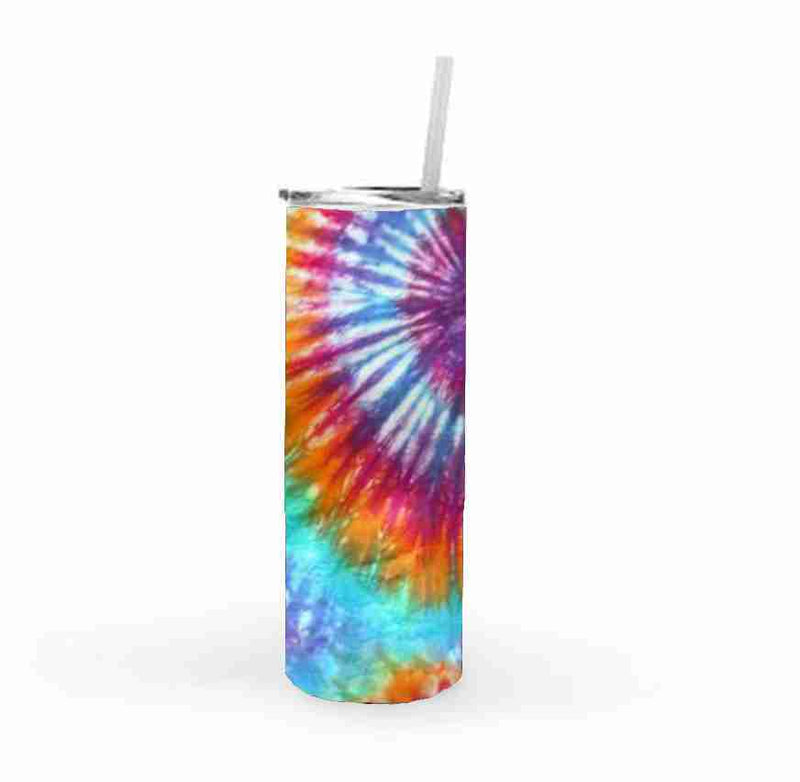 20 Skinny Sublimation Wrap- Tie Dye